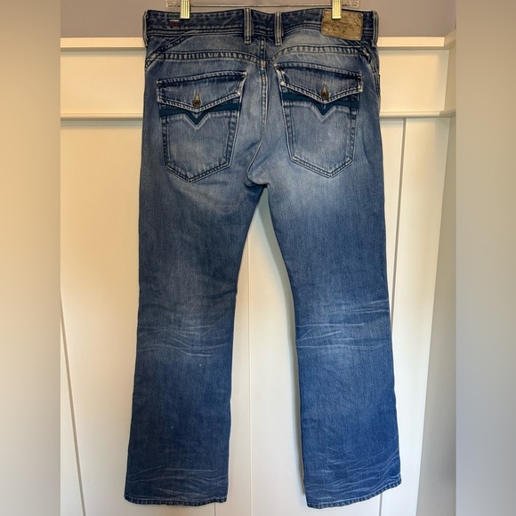 Vintage Diesel made in Italy "Ruby" distressed flared jeans - Picture 16 of 16